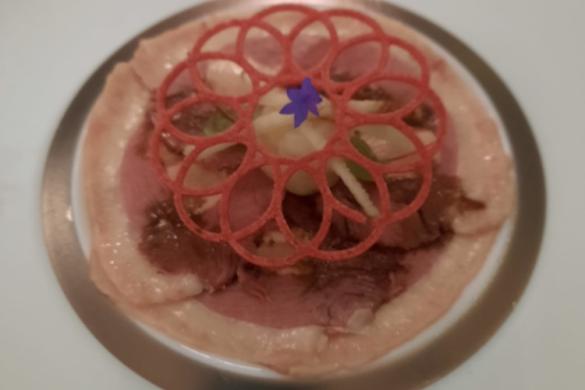 Eén van de geserveerde toetjes