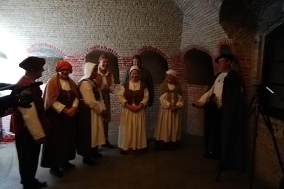 Opname op fort Sabina